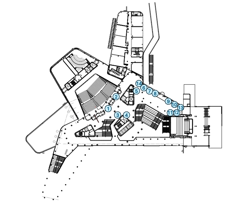 Exhibition floorplan per July 6th